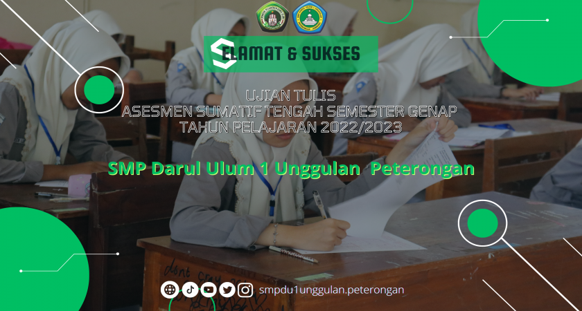 SELAMAT MENEMPUH UJIAN ASESMEN SUMATIF TENGAH SEMESTER GENAP Tahun pelajaran 2022/2023.