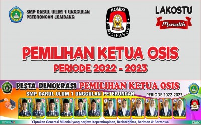 Daftar Kandidat Calon Ketua Osis SMP Darul Ulum 1 Unggulan Peterongan Jombang