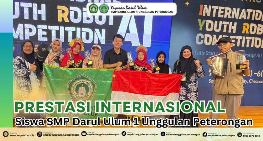 Prestasi Internasional Siswa SMP Darul Ulum 1 Unggulan Peterongan